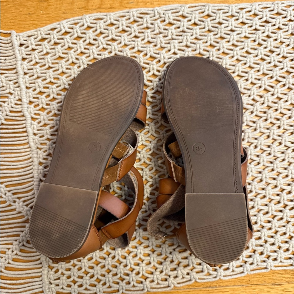 Universal Thread Tan Strappy Sandals - Picture 3 of 3